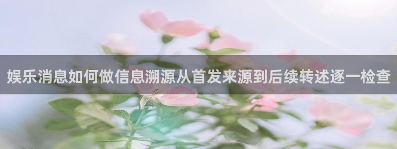 黑料爆料在线:娱乐消息如何做信息溯源从首发来源到后续转述逐一检查