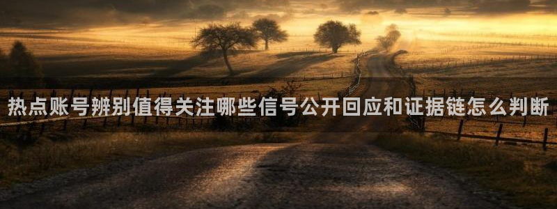 最新事件动态:热点账号辨别值得关注哪些信号公开回应和证据链怎么判断