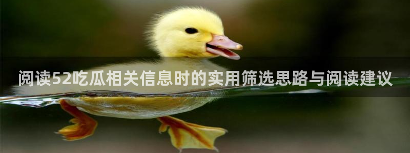 每日热门事件:阅读52吃瓜相关信息时的实用筛选思路与阅读建议